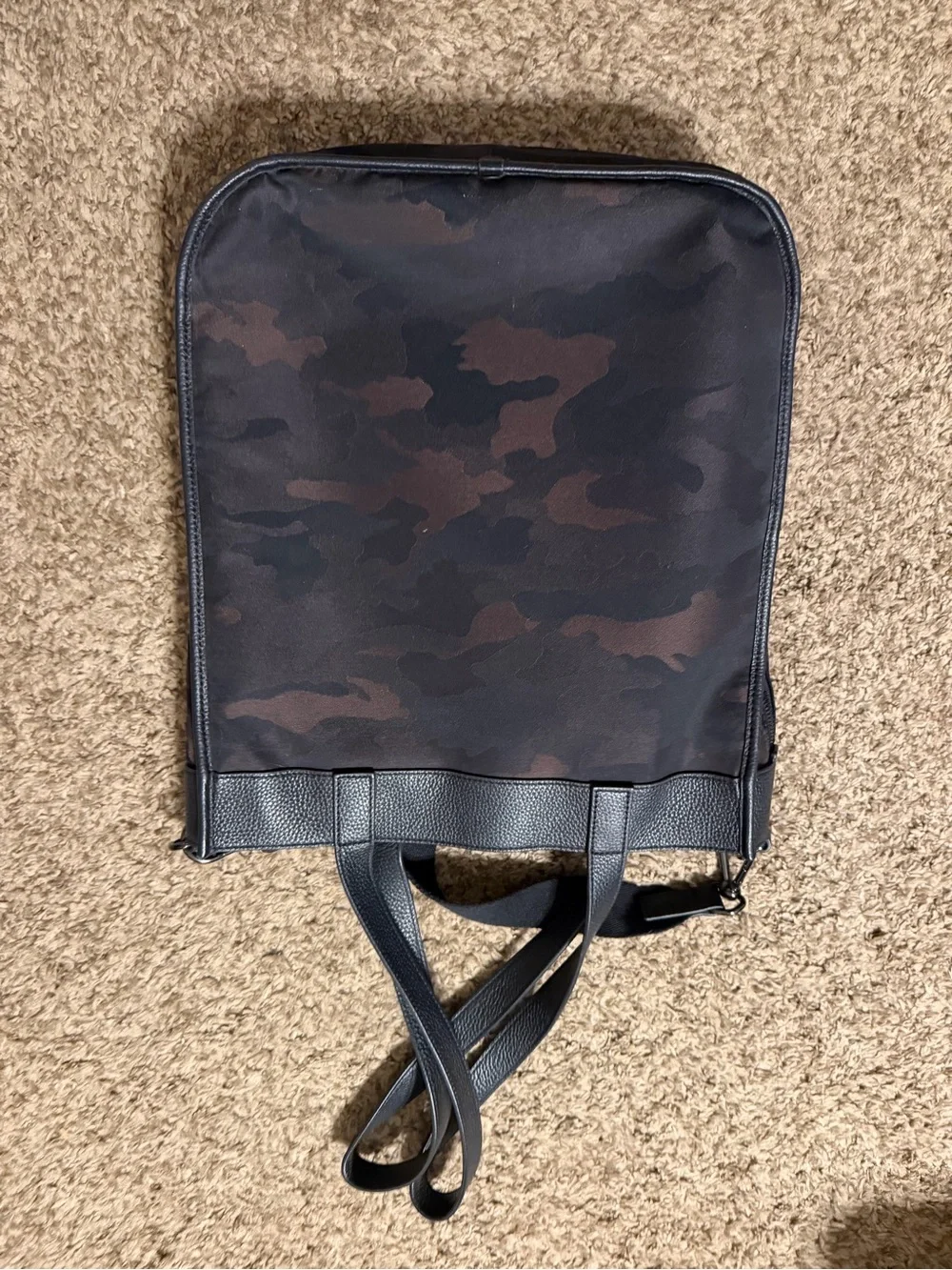Lululemon Camouflage Tote Bag - Black/Brown